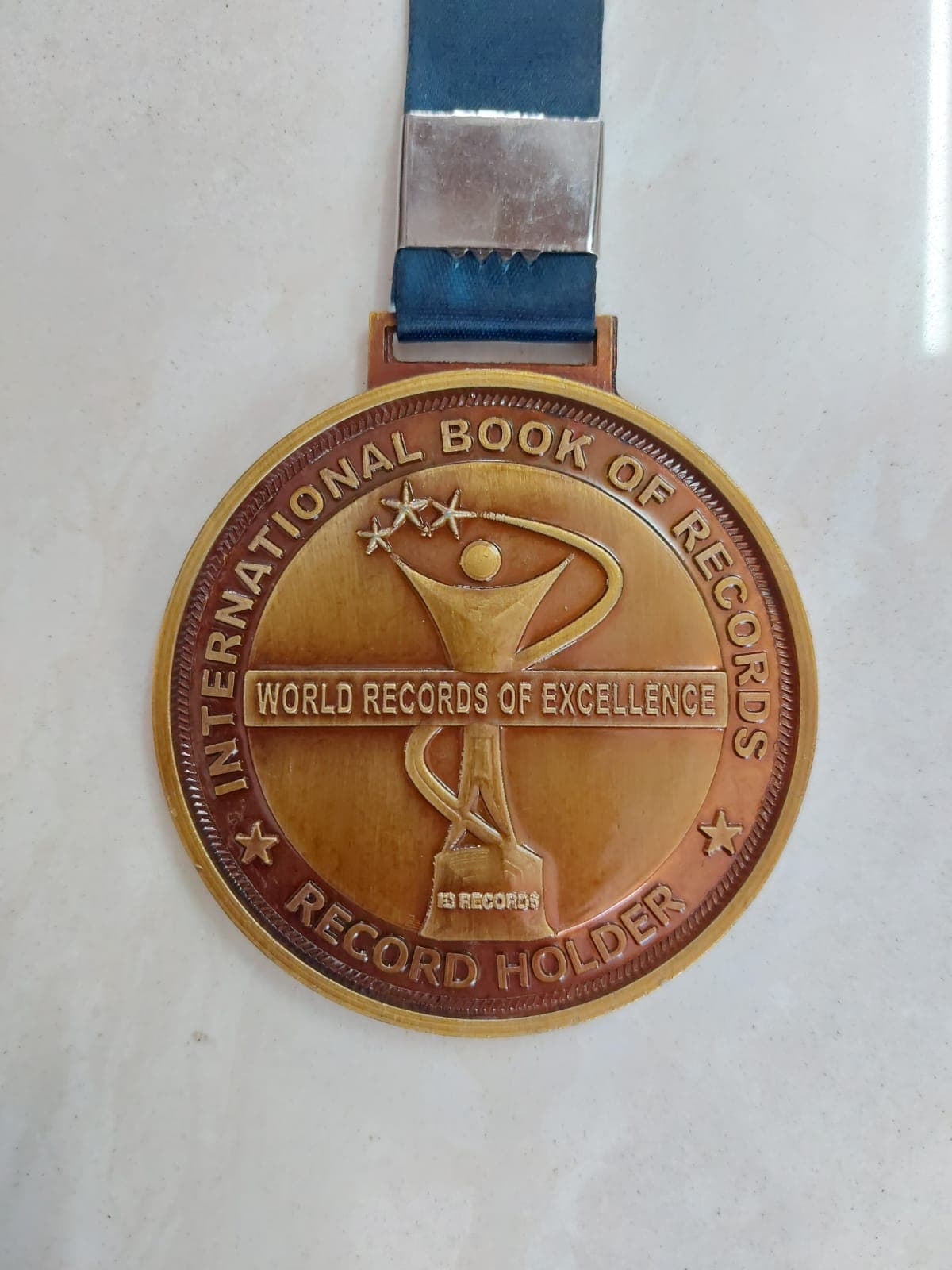 International Book of Records World Records of Excellence bronze medal